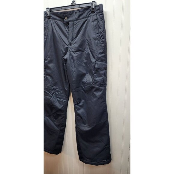 Columbia Omni-Shield Black Cargo Snow/Ski Pants Youth 18/20 Excellent condition - Picture 2 of 16